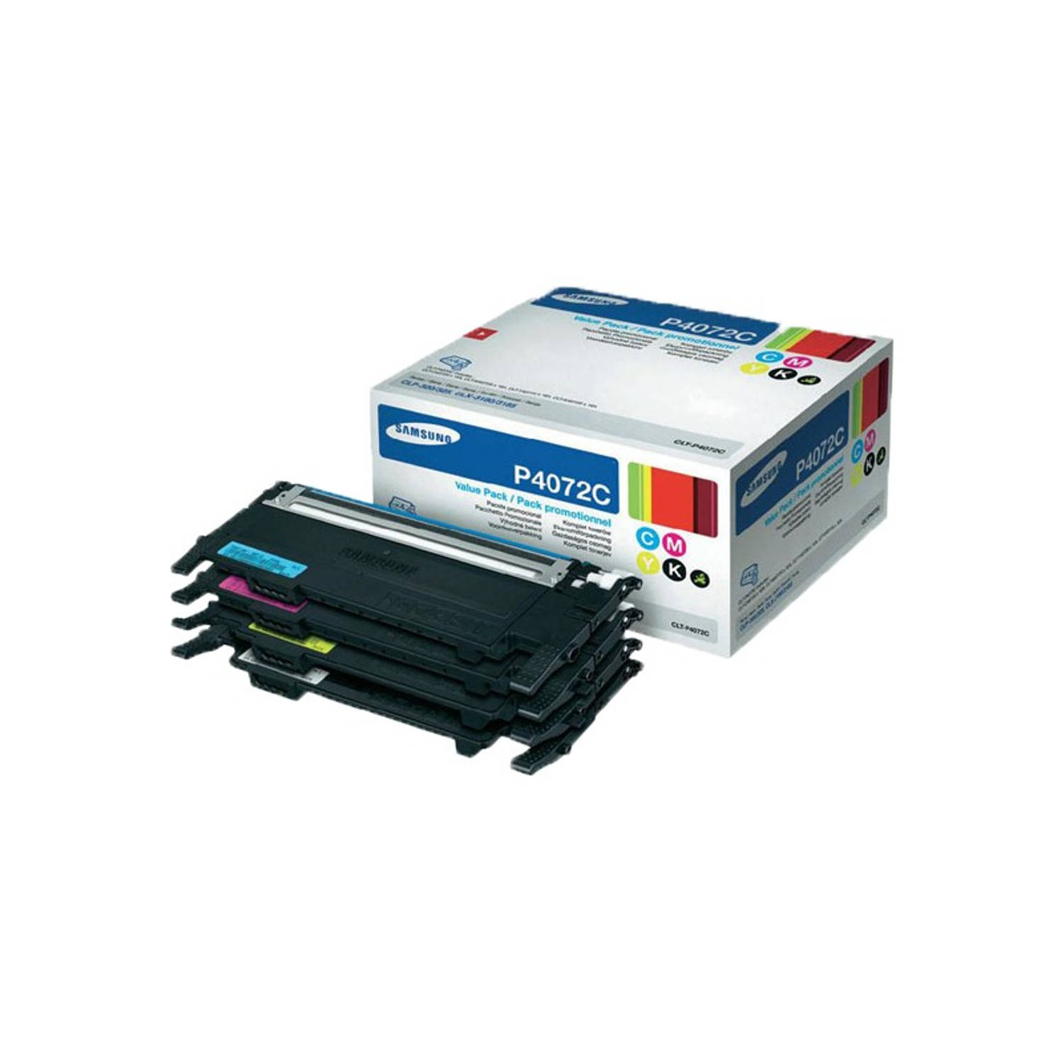 Samsung Clt-p4072c Rainbow Pack En Kleur Toner - Negro