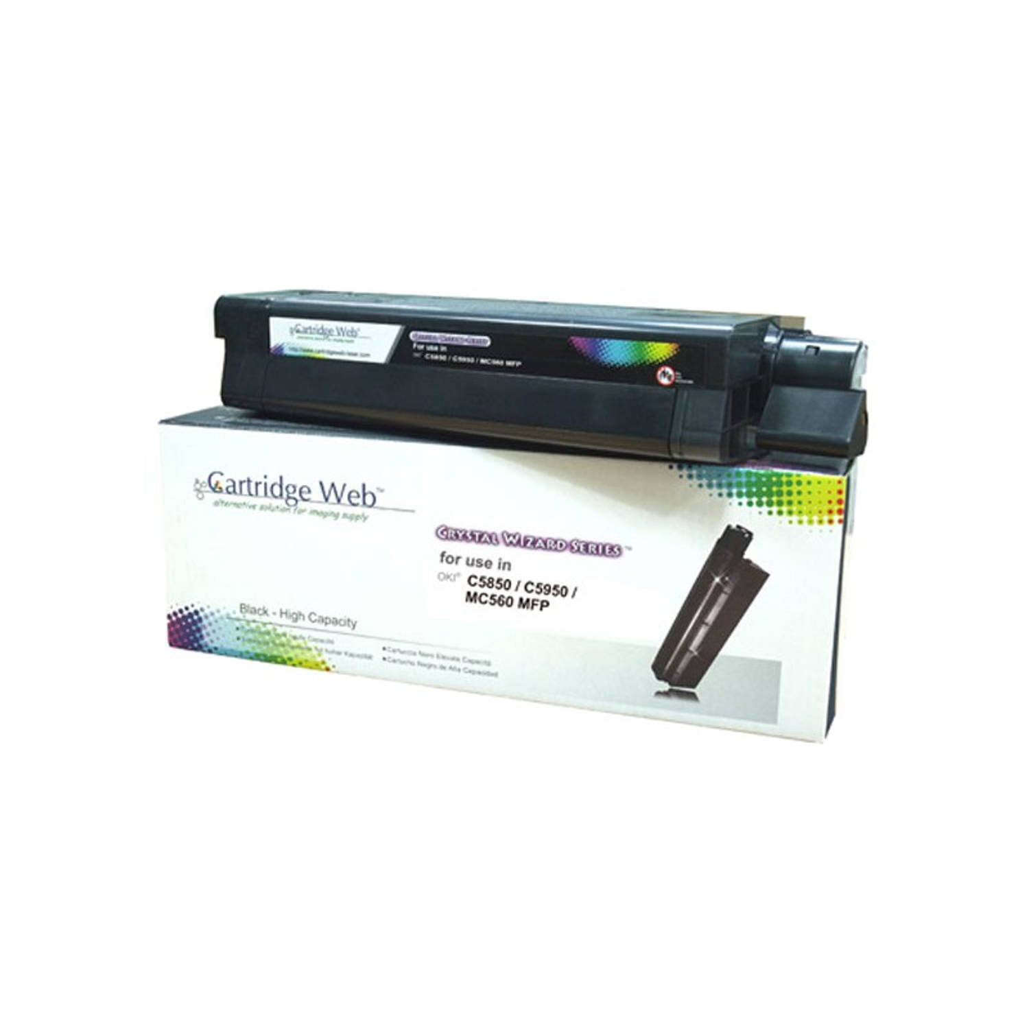 Huismerk Oki C5850 / C5950 / Mc560 Toner - Zwart