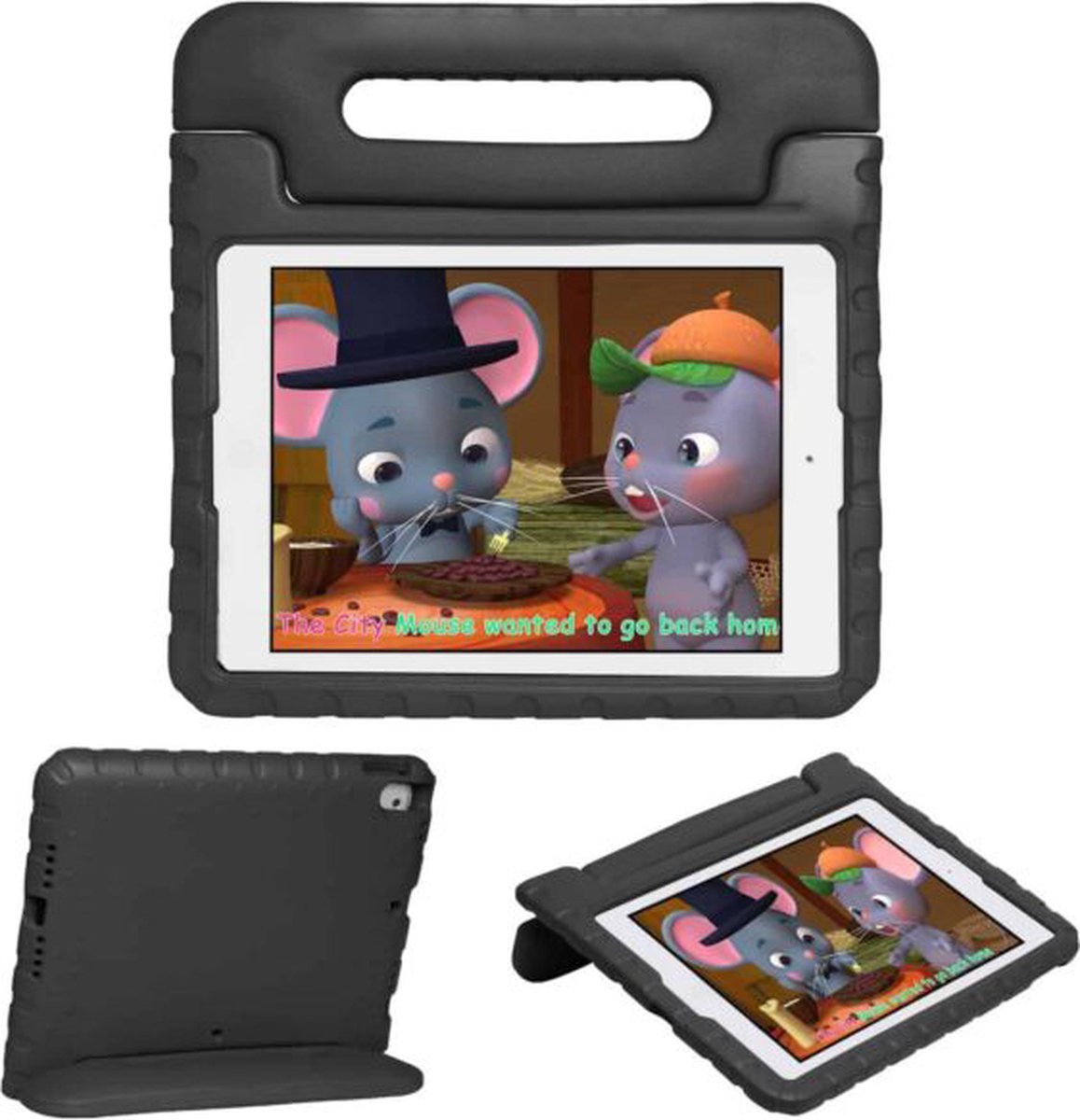 Fonu Kinder hoes iPad 10 - 10.9 inch - Zwart