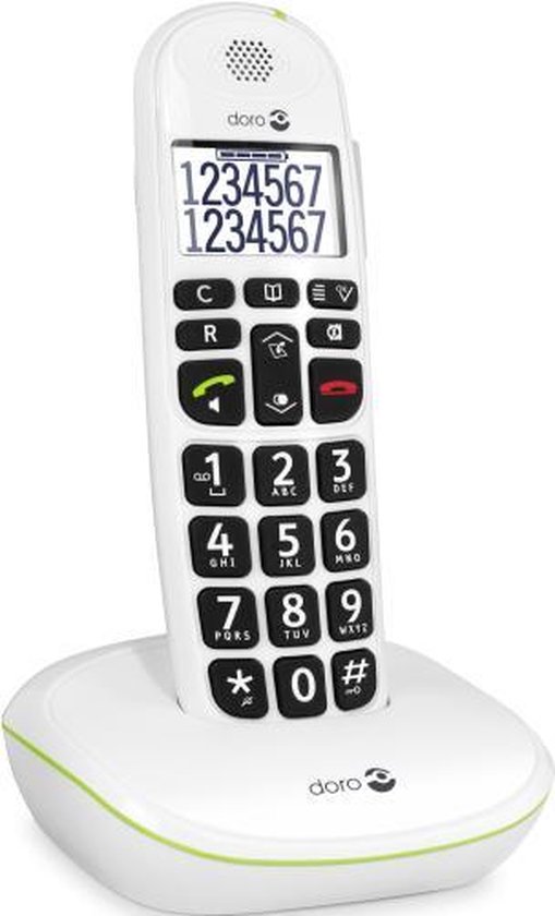 Doro Senioren Dect-telefoon Pe-110 Duo - - Wit
