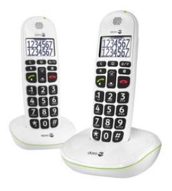Doro Senioren Dect-telefoon Pe-110 Duo - - Wit