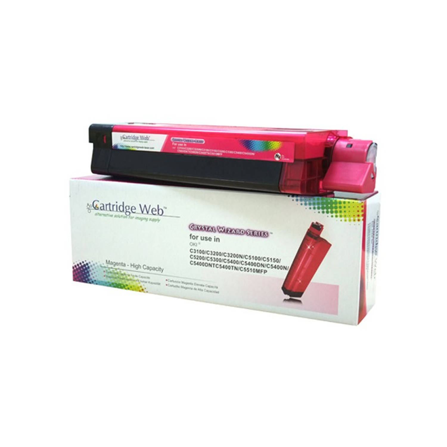 Huismerk Oki C3xxx / C5xxx Toner - Magenta