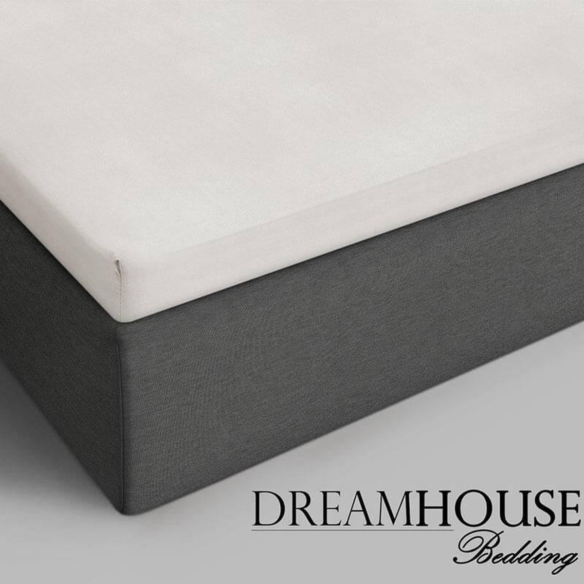 Dreamhouse Katoen Topper Hoeslaken - 100% Katoen - Lits-jumeaux (180x200 Cm) - Zand - Geel