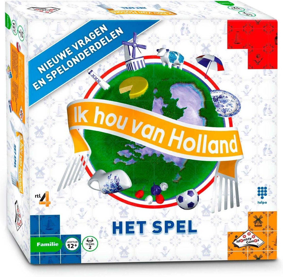 Identity Games Ik Hou Van Holland Bordspel