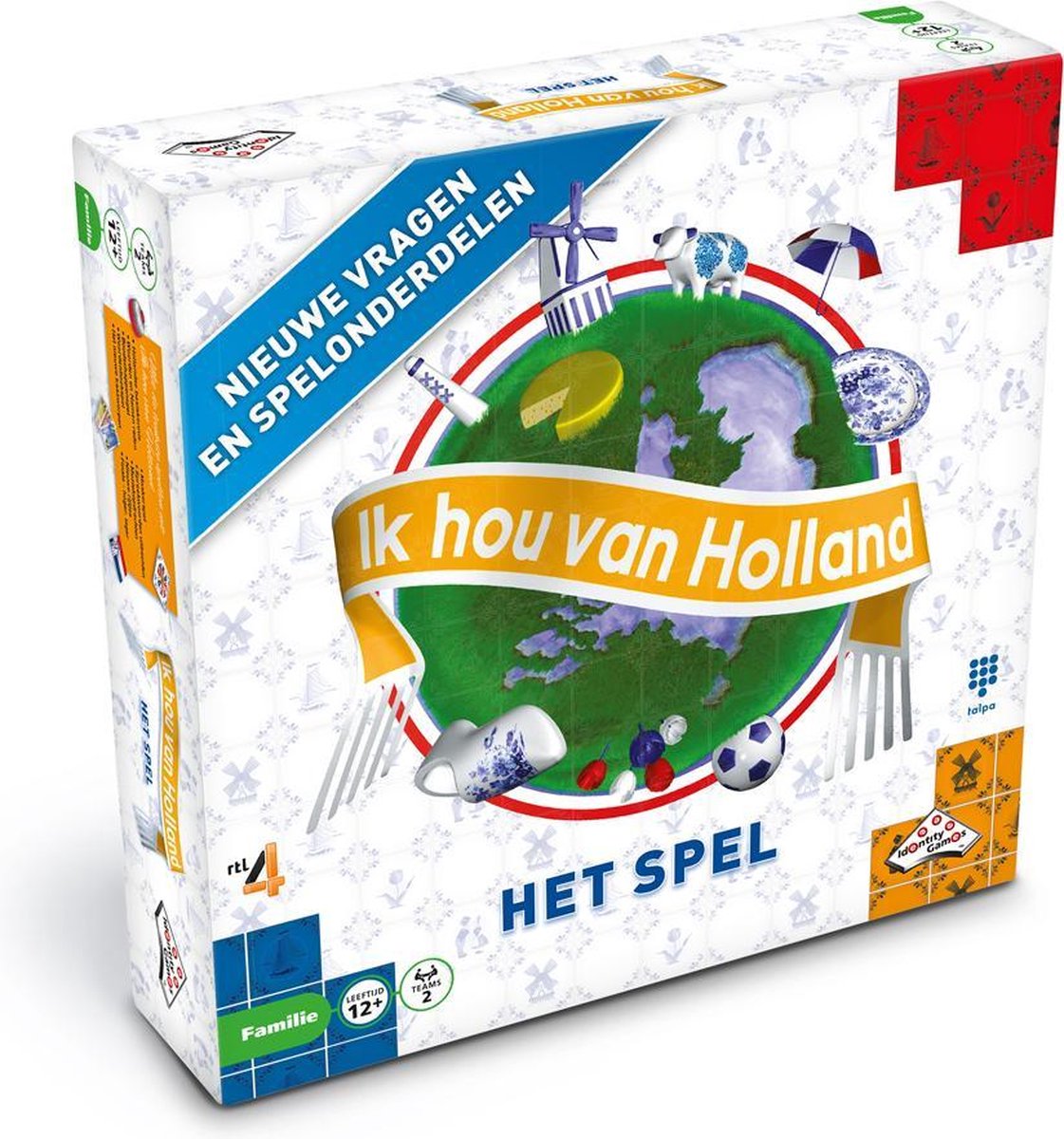 Identity Games Ik Hou Van Holland Bordspel