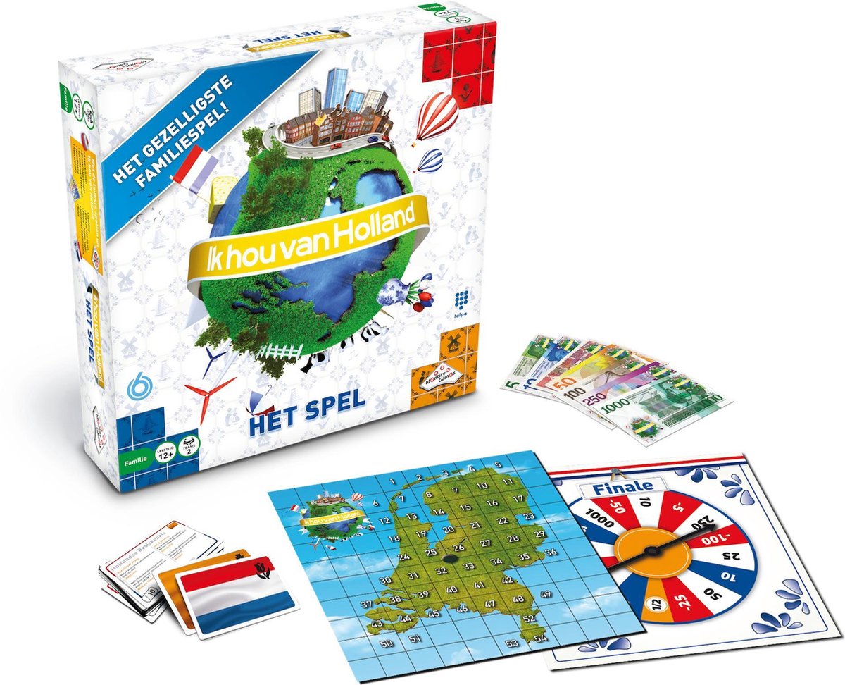 Identity Games Ik Hou Van Holland Bordspel