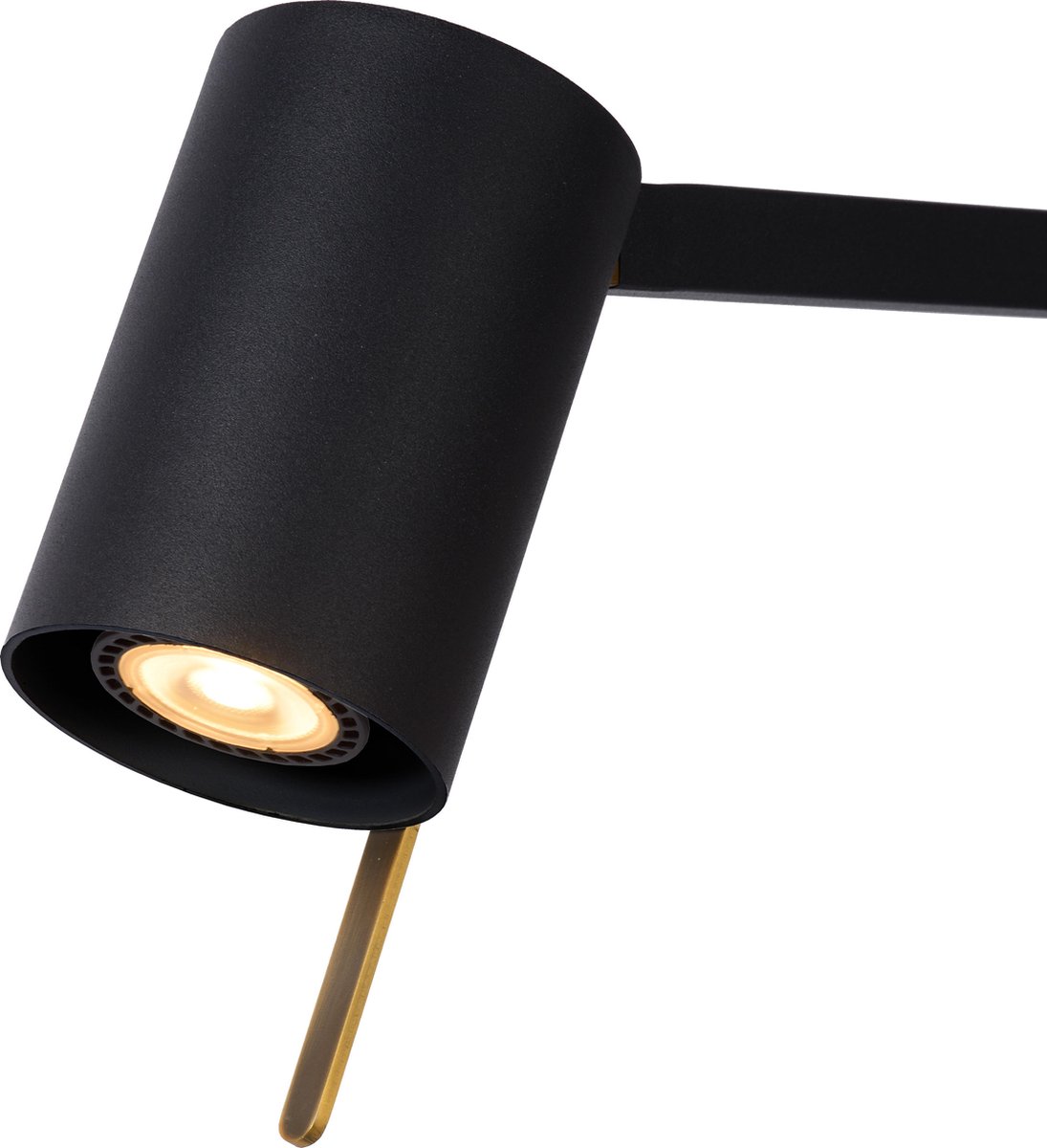 Lucide Lesley Leeslamp Gu10/35w - Zwart