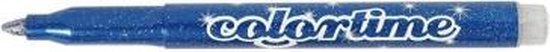 Colortime Glitterstiften Lijndikte 4,2 Mm Multicolor 12 Stuks