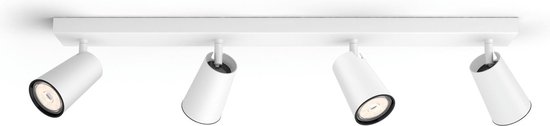 Philips - Paisley - Opbouwspot - 4 Lichtpunten - - Wit