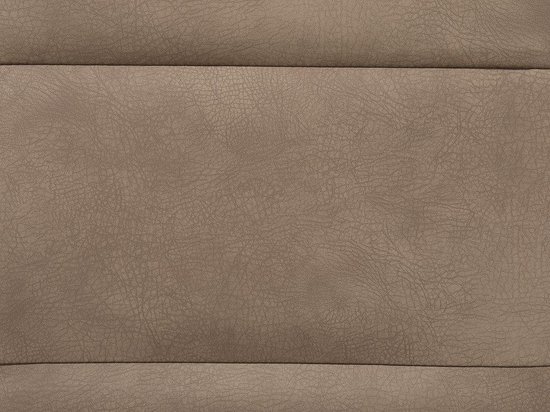 Beliani Rockford Eetkamerstoel Set Van 2 Kunstleer 59 X 44 Cm - Beige