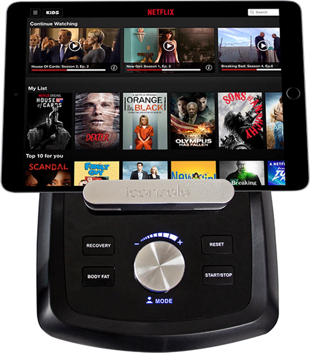 VirtuFit iConsole Total Fit Ergometer - Groen