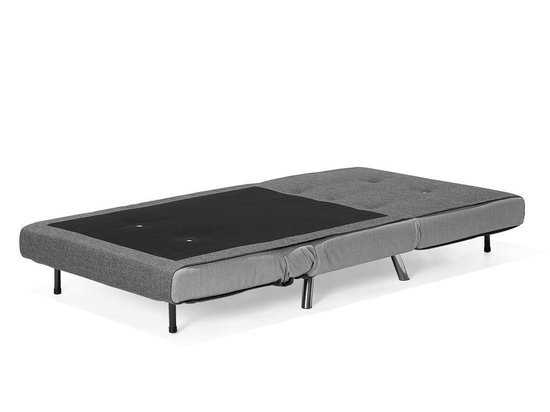 Beliani Farris Slaapbank Polyester 87 X 100 Cm - Grijs