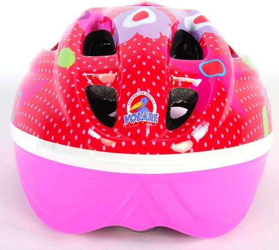 Volare Kinderhelm Deluxe 51-55 Cm - Roze