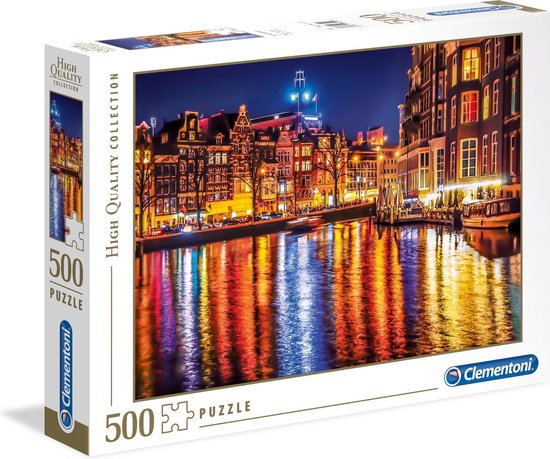 Clementoni Legpuzzel High Quality Collection - Amsterdam 500 Stukjes