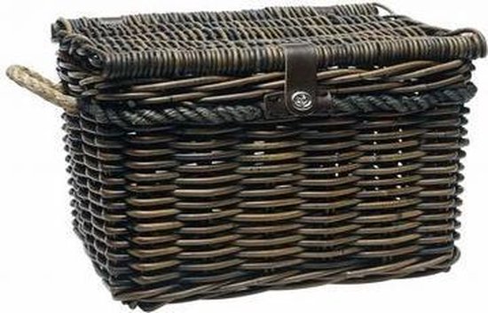 New Looxs Fietsmand Melbourne Large Voor 45 Liter - Bruin