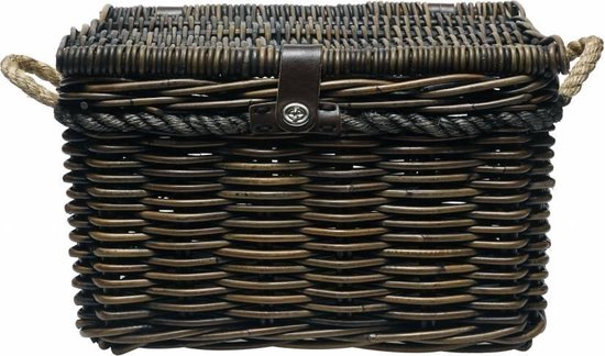 New Looxs Fietsmand Melbourne Large Voor 45 Liter - Bruin