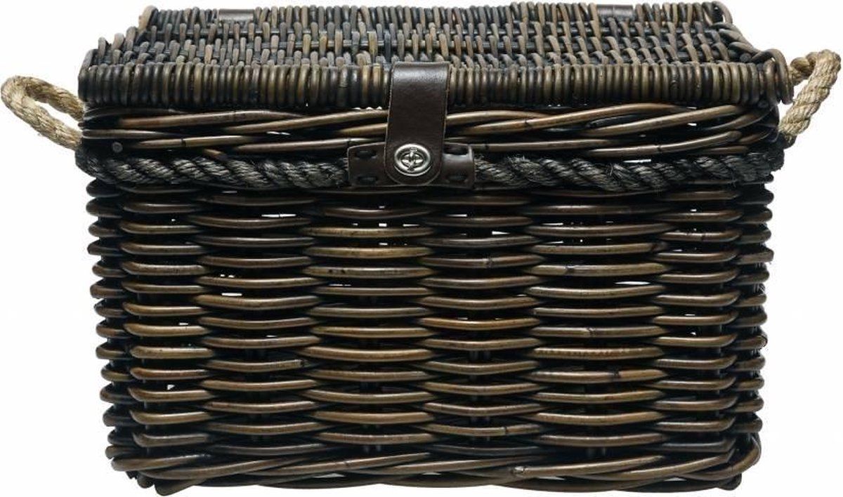 New Looxs Fietsmand Melbourne Large Voor 45 Liter - Bruin