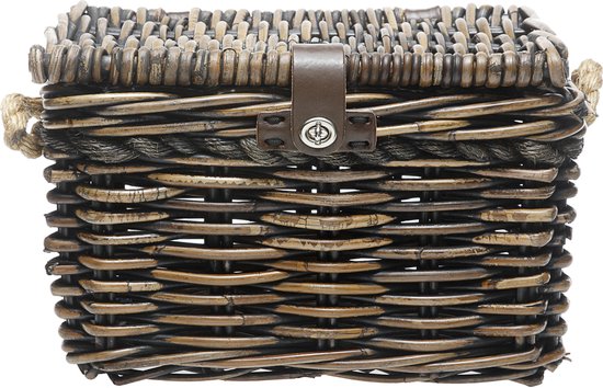 New Looxs Fietsmand Melbourne Large Voor 45 Liter - Bruin