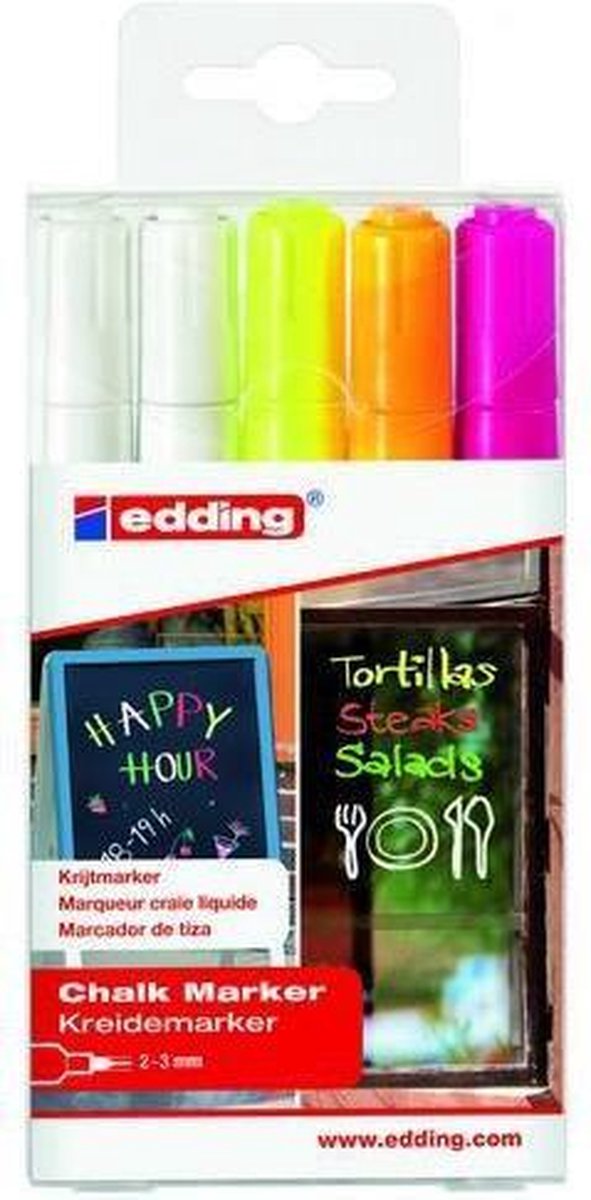 Edding 4095-5999 Krijtmarker Set
