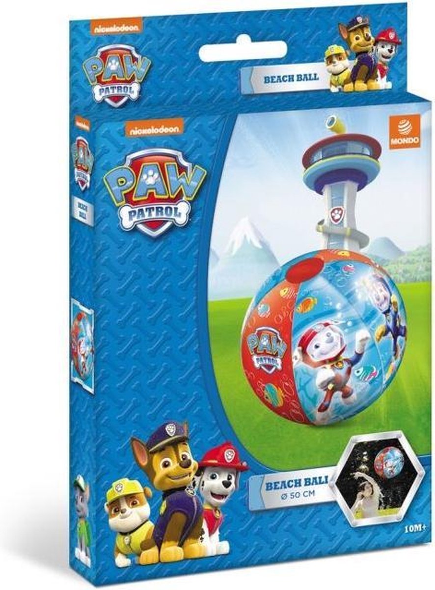 Paw Patrol Strandbal - 50 Cm
