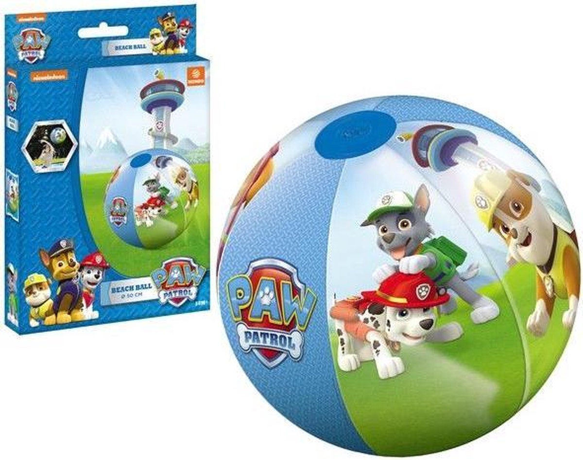 Paw Patrol Strandbal - 50 Cm