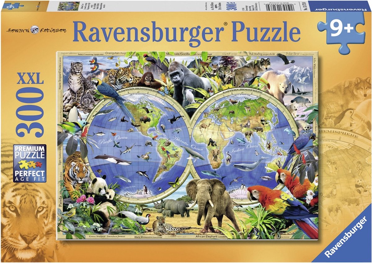 Ravensburger Puzzel Xxl World Of Wildlife - 300 Stukjes