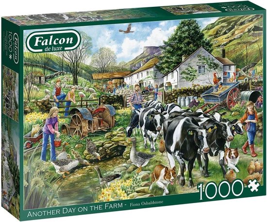 Falcon Legpuzzel Another Day On The Farm 1000 Stukjes