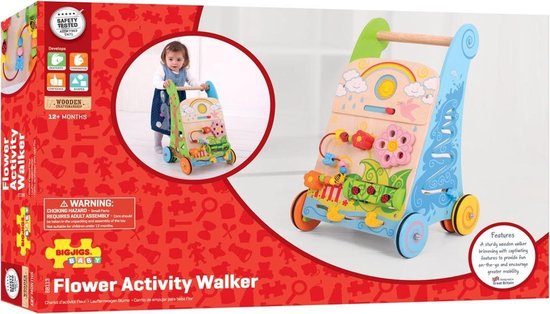 BigJigs Flower Activity Walker
