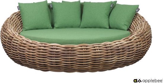 Applebee Apple Bee Loungebed Cocoon - Groen