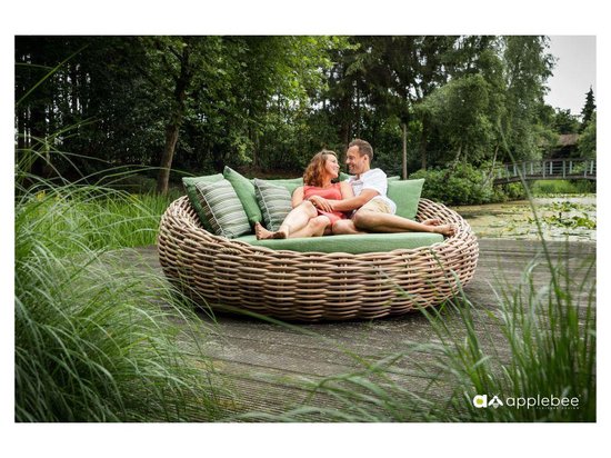 Applebee Apple Bee Loungebed Cocoon - Groen
