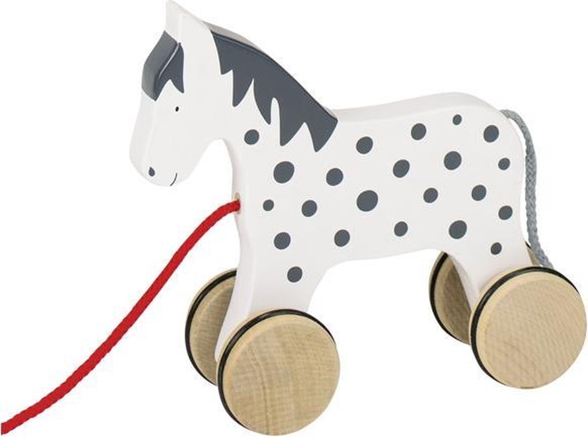 Goki Trekdier Paard Alvah - Wit