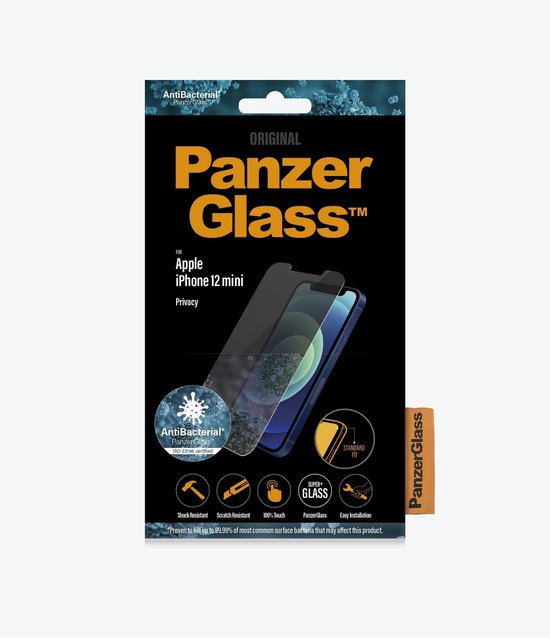 PanzerGlass Case Friendly Apple iPhone 12 mini Privacy Screenprotector Glas