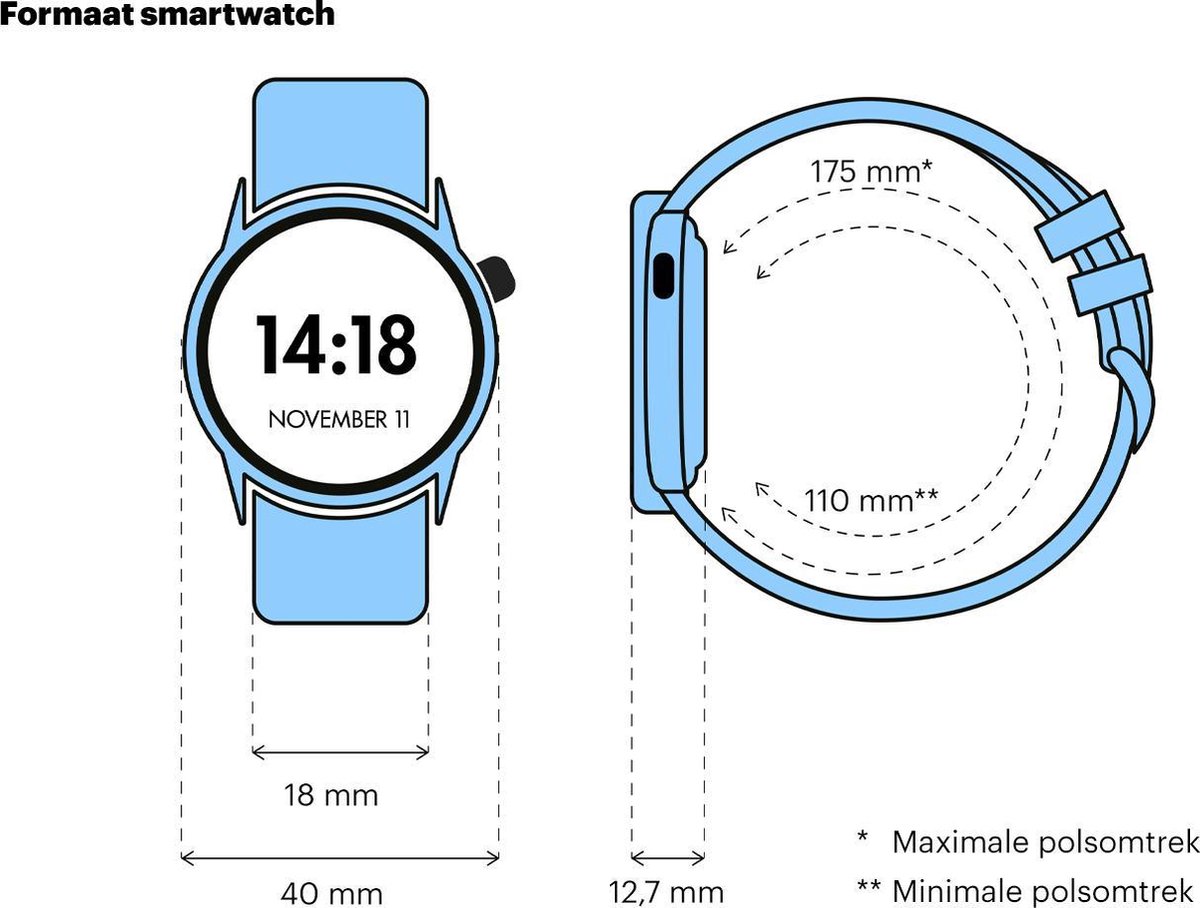 Garmin Vivoactive 4S Zilver/ 40 mm - Grijs