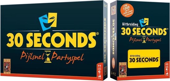 999Games Spellenbundel - Bordspel - 2 Stuks - 30 Seconds & 30 Seconds Uitbreiding