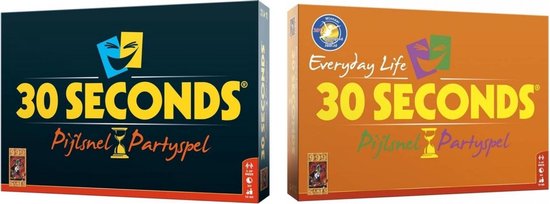 999Games Spellenbundel - Bordspel - 2 Stuks - 30 Seconds & 30 Seconds Everyday Life