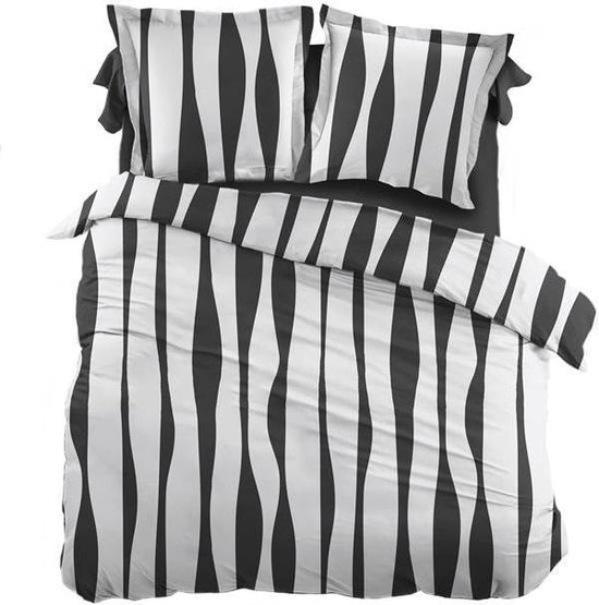 Snoozing Fleur Flanel Dekbedovertrek - Lits-jumeaux (270x200/220 Cm + 2 Slopen) - Flanel - Multi