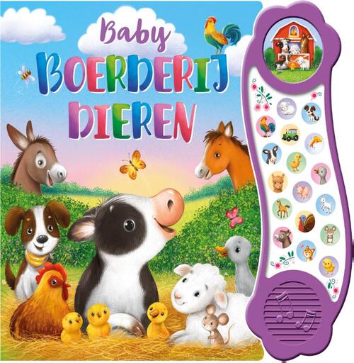 Top1Toys Baby boerderijdieren - Geluidenboek