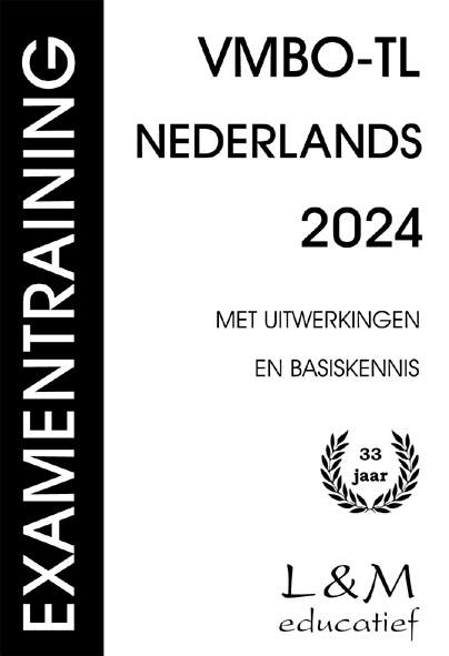 Examentraining Vmbo-tl Nederlands 2024