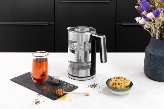 Princess 236042 Glass Kettle London Deluxe