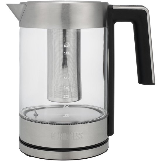 Princess 236042 Glass Kettle London Deluxe