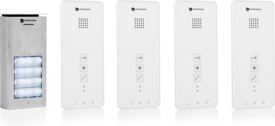 Smartwares Dic-21142 Audio Intercom Systeem - Wit
