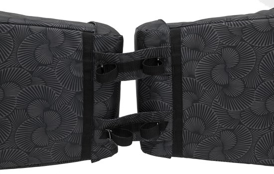 New Looxs Fietstas Dubbel Alba 34 Liter Polyester/ - Zwart