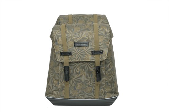 New Looxs Fietstas Dubbel Alba 34 Liter Polyester/zwart - Bruin