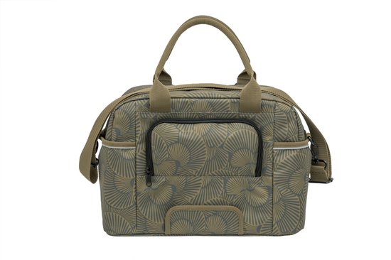 New Looxs Bagagedragertas Bari 13 Liter Polyester/zwart - Bruin