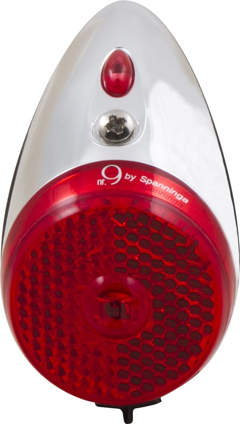 Spanninga Achterlicht Nr.9 Led Chroom