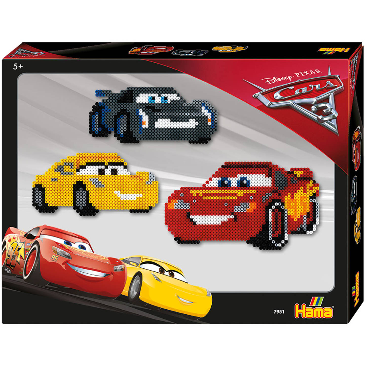 Hama Disney Cars Strijkkralen - 4000 Stukjes