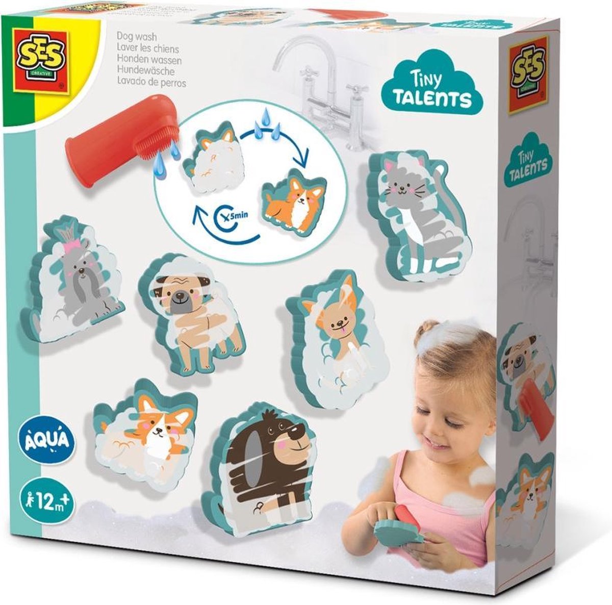 Ses Creative Badspeelgoed Honden Wassen