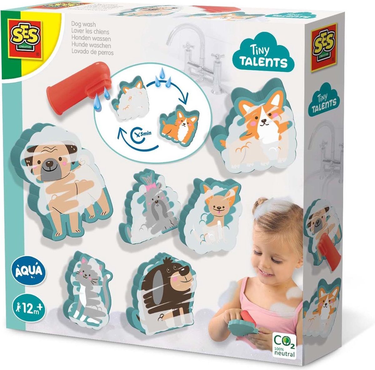 Ses Creative Badspeelgoed Honden Wassen