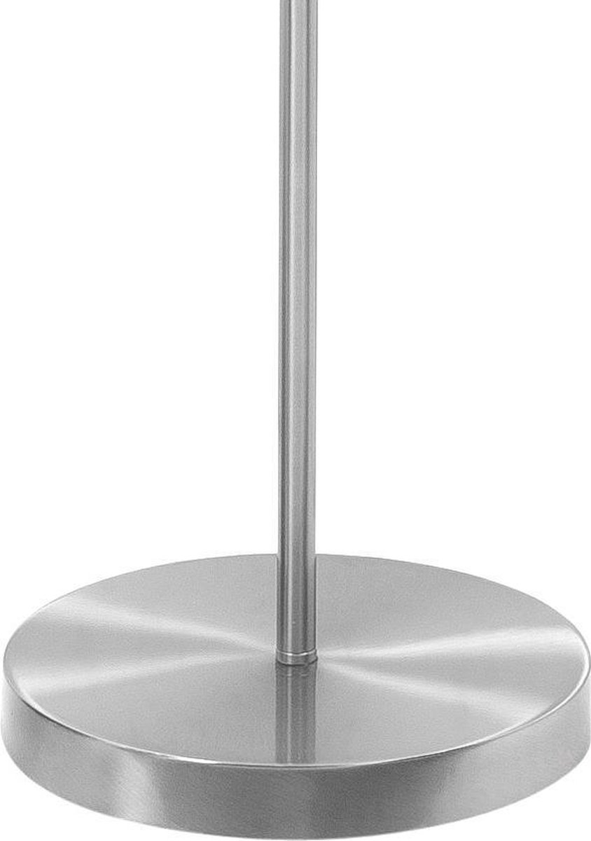 Highlight Vloerlamp Burgos 2 Lichts H 142 Cm Mat Chroom - Silver