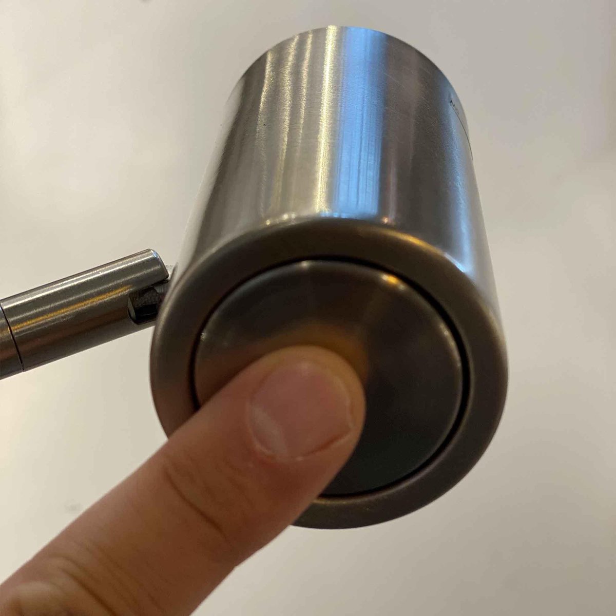 Highlight Vloerlamp Burgos 2 Lichts H 142 Cm Mat Chroom - Silver